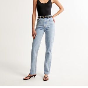 Abercrombie & Fitch 90s Straight Curve Love Jeans